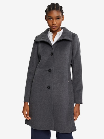 ESPRIT Between-Seasons Coat in Grey: front