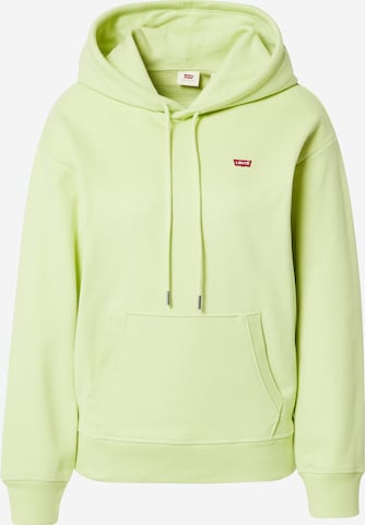 LEVI'S Sweatshirt i grön: framsida