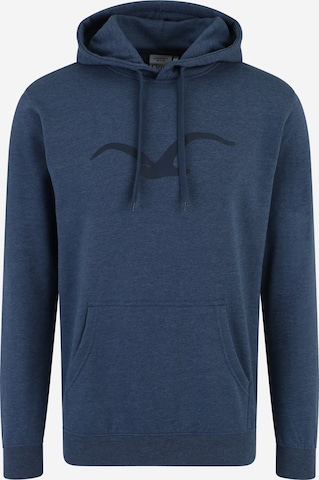 Cleptomanicx Sweatshirt 'Mowe' in Blau: predná strana