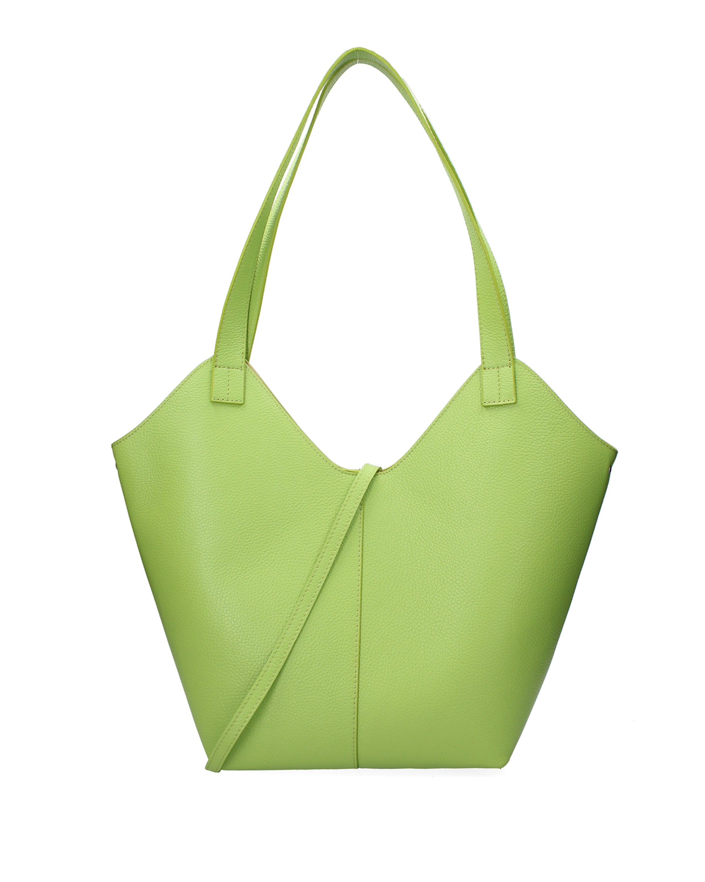 Roberta Rossi Shopper in Groen: voorkant