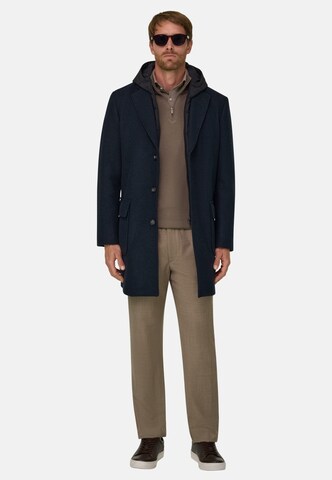 Cappotto invernale di Boggi Milano in blu: frontale