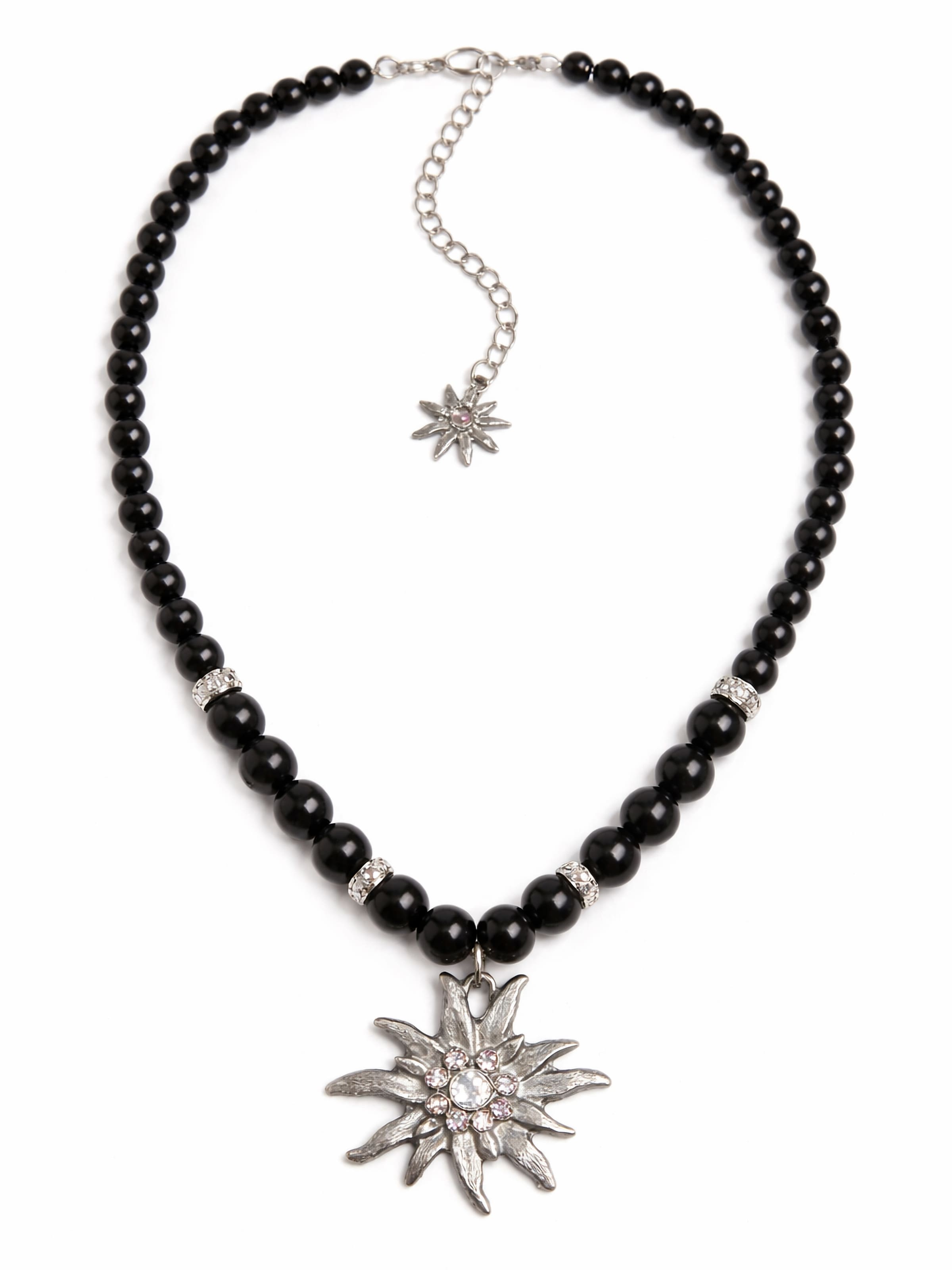 Allgäu Rebell Necklace 'Heidi' in Black