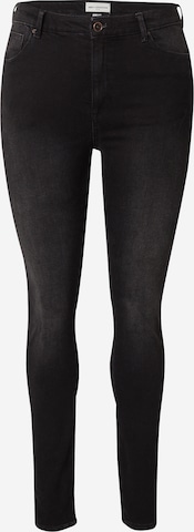 Skinny Jean 'CARSHAPE' ONLY Carmakoma en noir : devant