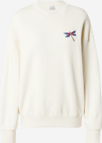 Iriedaily Bluzka sportowa 'Libelle' w kolorze biały: przód