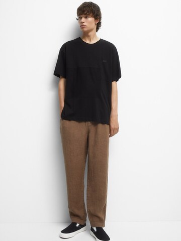 Pull&Bear T-Shirt in Schwarz