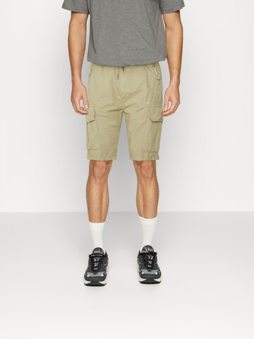 ALPHA INDUSTRIES Regular Cargobyxa i beige: framsida