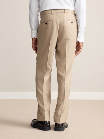 Next Обычный Плиссированные брюки 'Motion Flex' в Бежевый