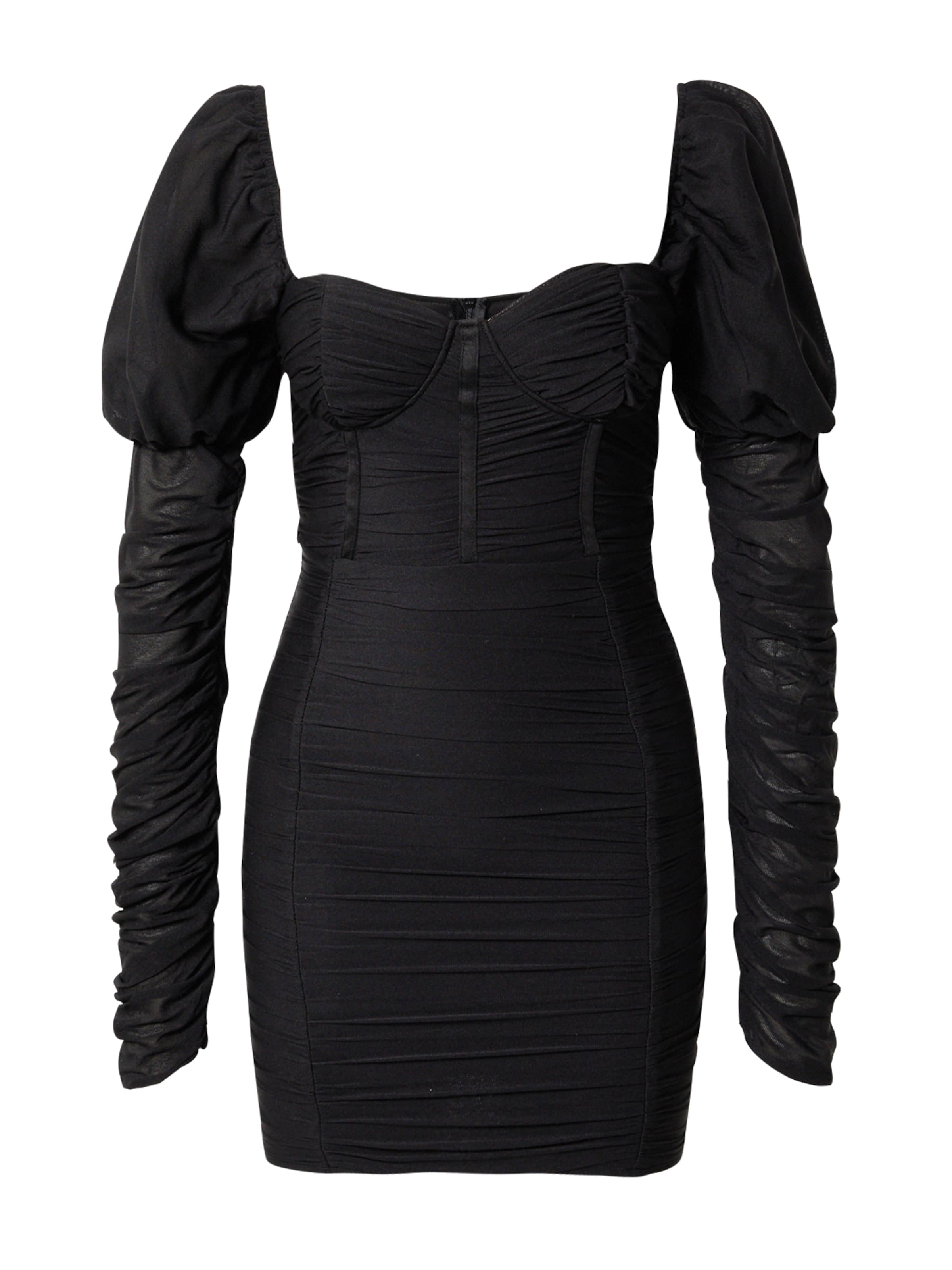 Robe Misspap en noir : devant