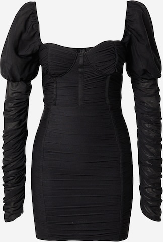 Misspap Sukienka w kolorze czarny: przód