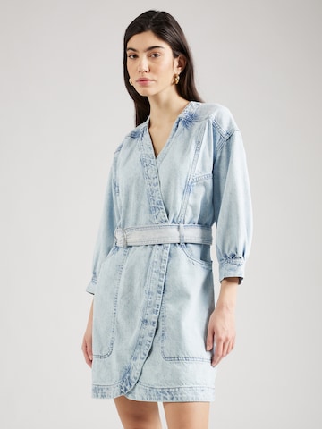 Robe BOSS en bleu : devant