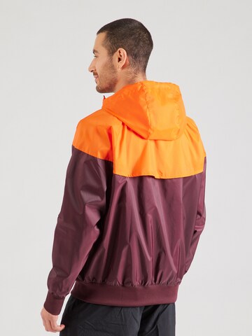 Nike SportswearPrijelazna jakna 'Heritage Essentials' - crvena boja