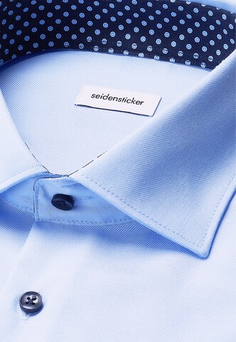 Coupe regular Chemise business SEIDENSTICKER en bleu