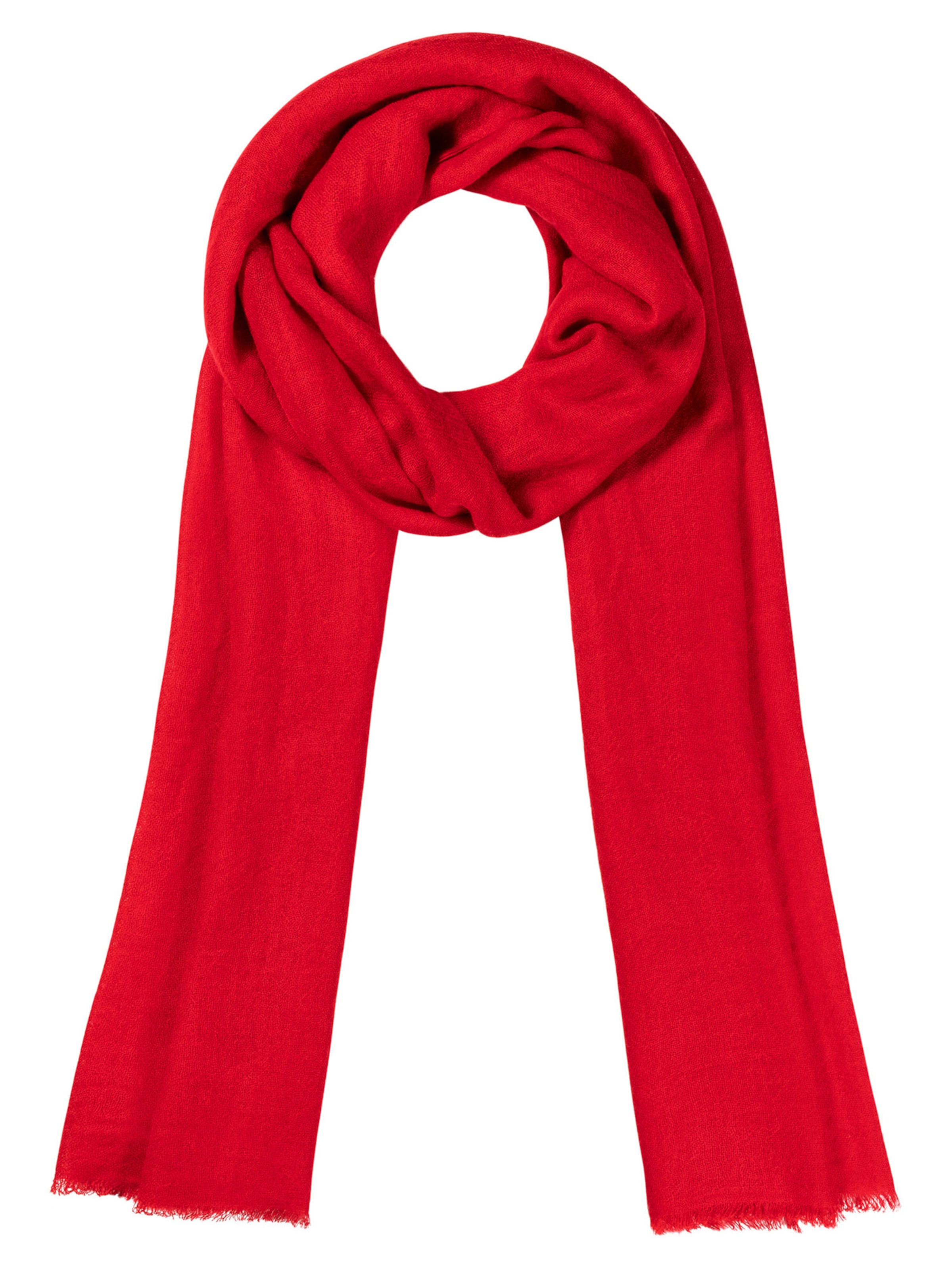 Roeckl Sjaal 'RING PASHMINA' in Rood: voorkant