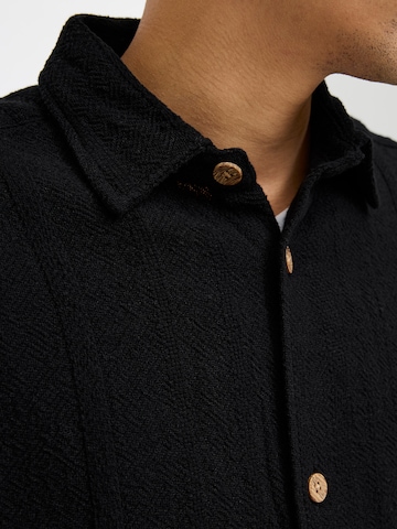 Comfort Fit Cămașă 'JJECharge' de la JACK & JONES pe negru