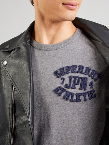 Superdry Tričko 'Vintage Athletic' – šedá