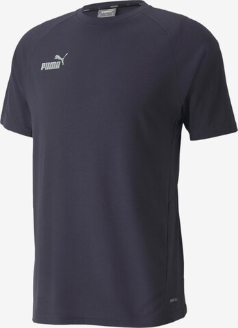 PUMA Functioneel shirt 'TeamFINAL' in Blauw: voorkant
