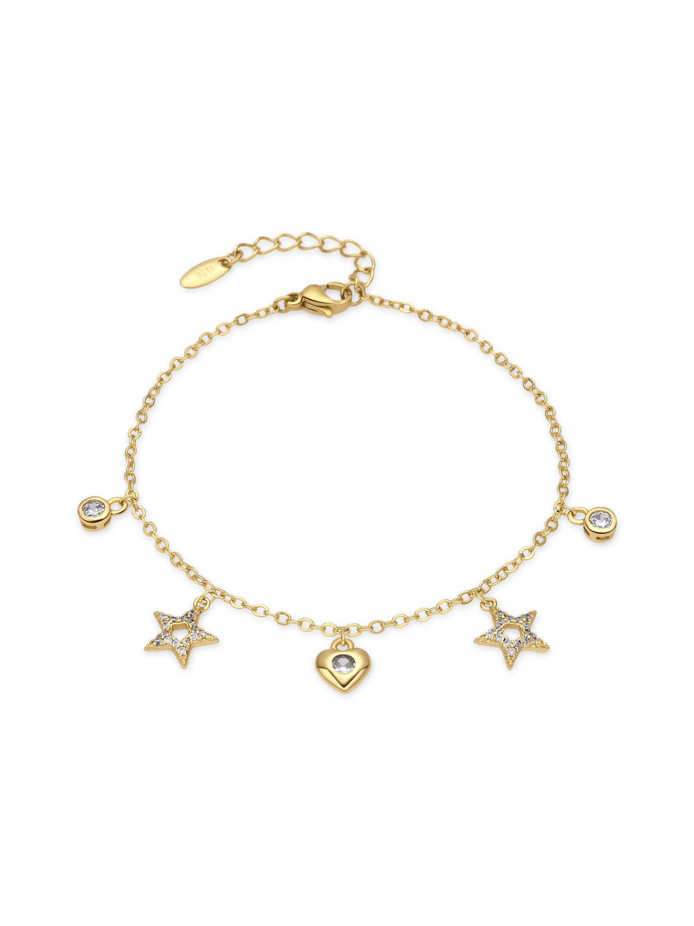 Luxenter Bracelet 'Aisva' in Gold: front