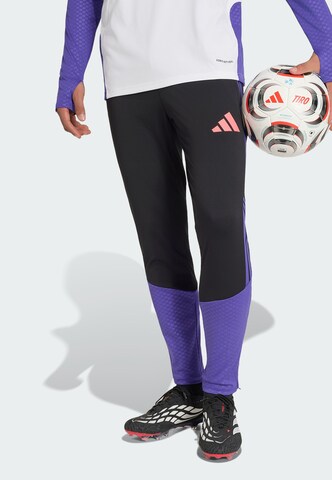 ADIDAS PERFORMANCE Slim fit Sports trousers 'Tiro 26 Competition' in Black: front