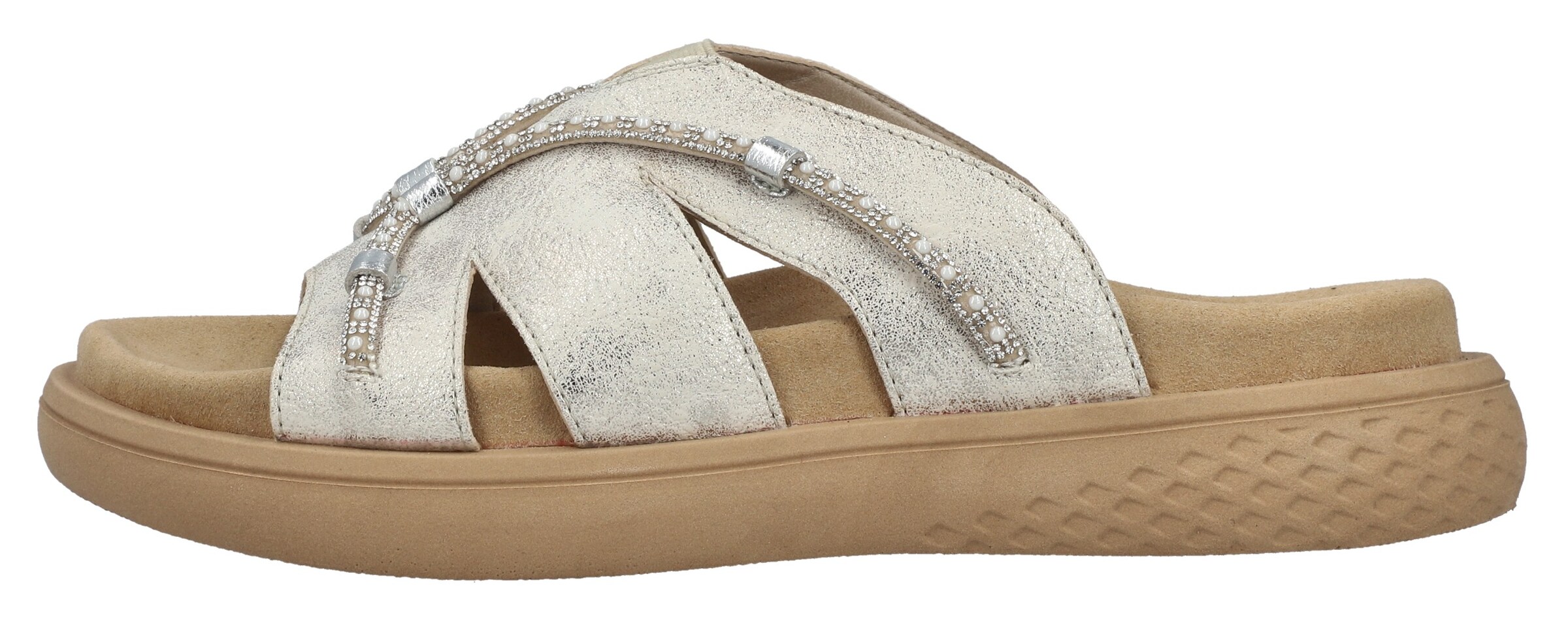 Rieker Pantolette in Beige