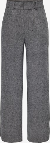 Only Tall Wide leg Pants 'CORA' in Grey: front