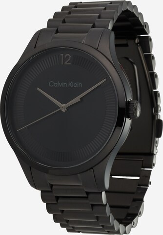 Orologio analogico di Calvin Klein in nero: frontale