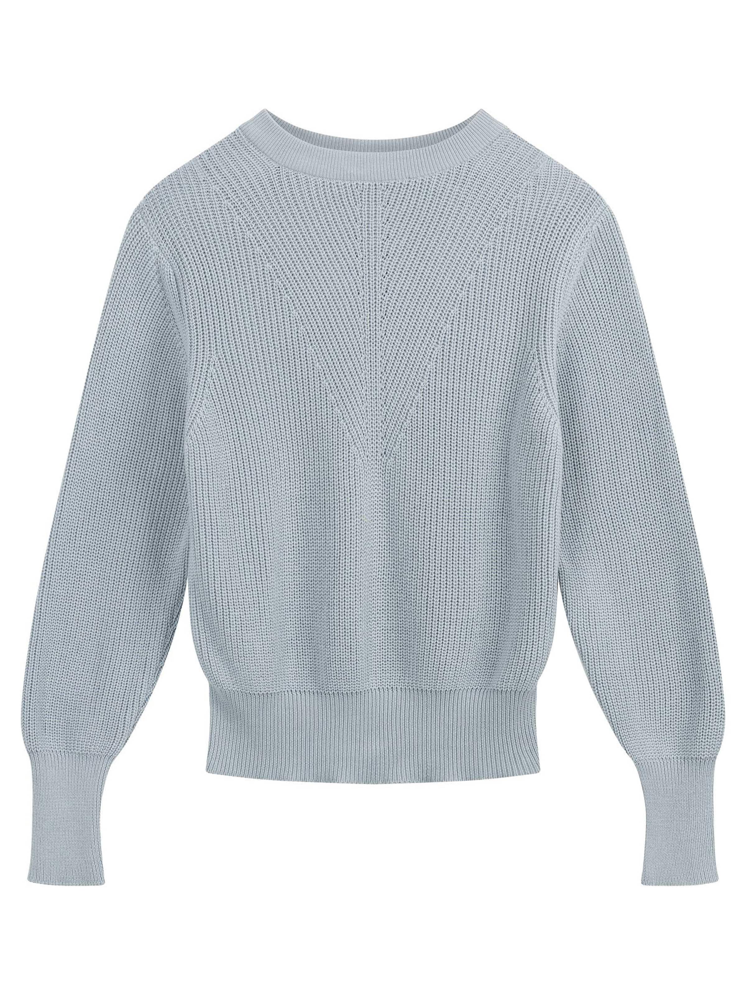 Pull-over 'GAURI' MELA en bleu : devant