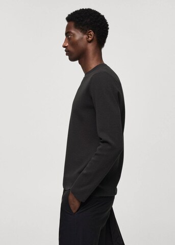 MANGO MAN Pullover 'Luxus' i grå