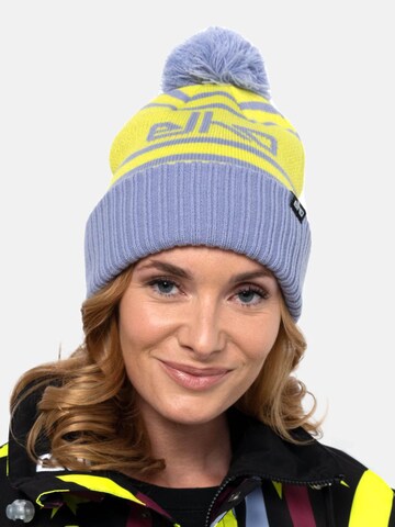 elho Beanie 'La Grave 89 II' in Yellow: front