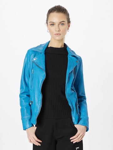 OAKWOOD Between-Season Jacket in Blue: front