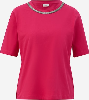 s.Oliver BLACK LABEL T-Shirt in Pink: predná strana