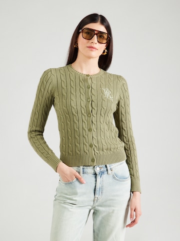 Giacchetta di Lauren Ralph Lauren in verde: frontale