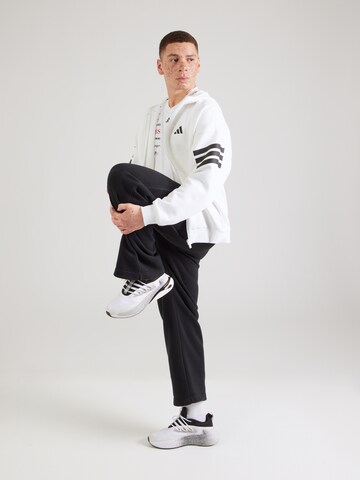 ADIDAS SPORTSWEAR Sports sweat jacket 'FI' in White