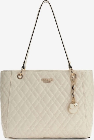 GUESS Shopper 'Isemay' in Beige: Vorderseite