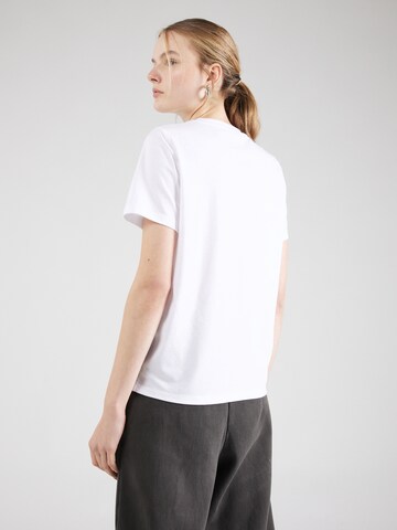 PIECES T-Shirt 'LOVE' in Weiß