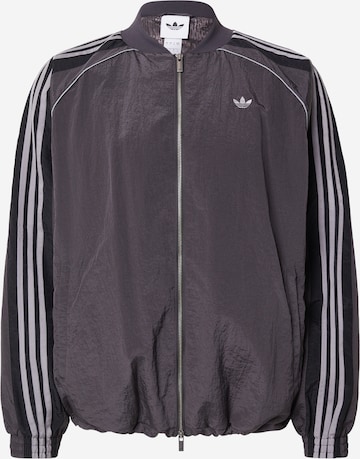 ADIDAS ORIGINALS Átmeneti dzseki 'Adilenium' - fekete: elől