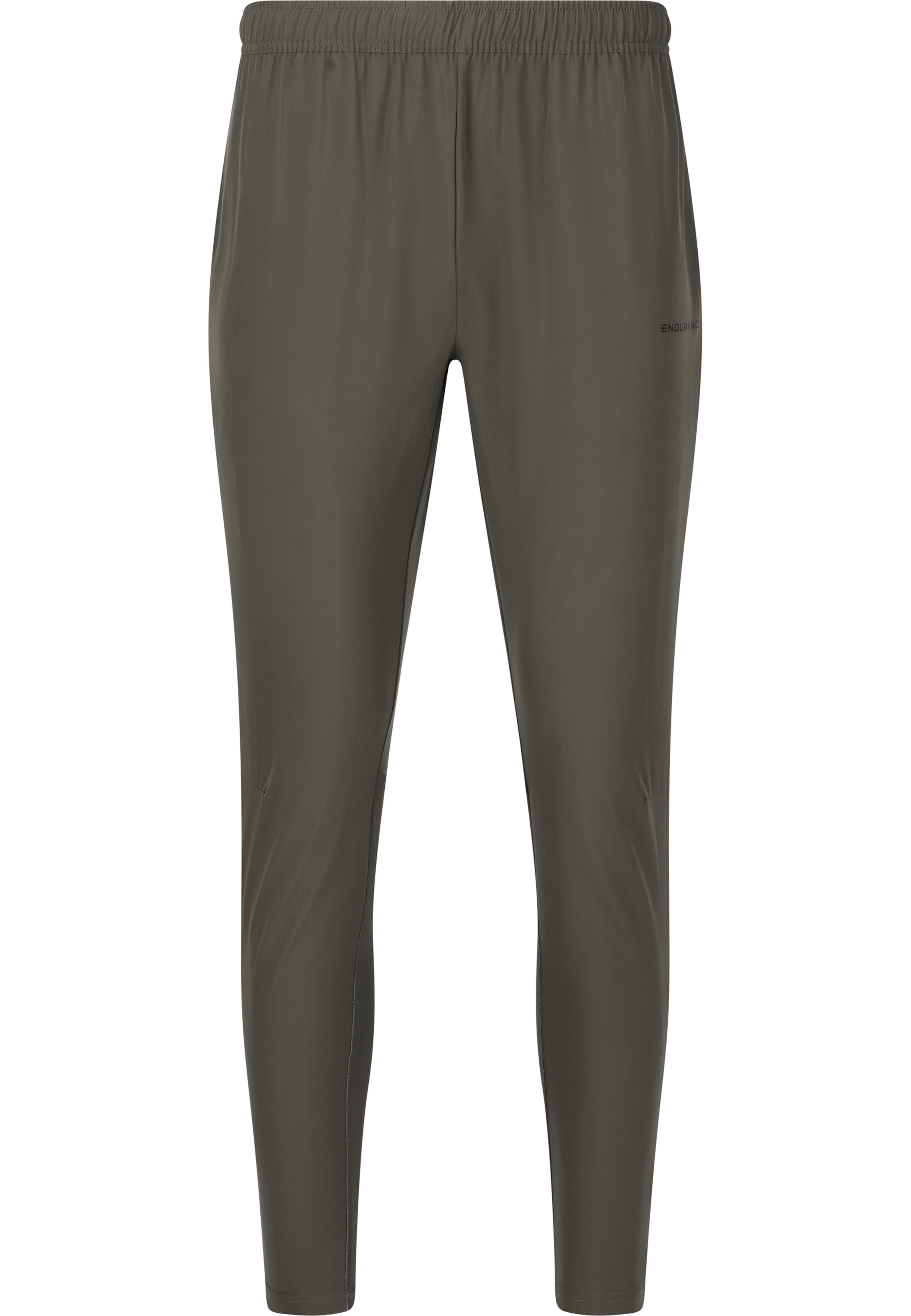 ENDURANCE Tapered Sports trousers 'Jeen' in Green: front