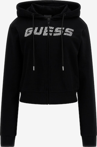 melns GUESS Sportiska tipa jaka 'PRIMULA': no priekšpuses
