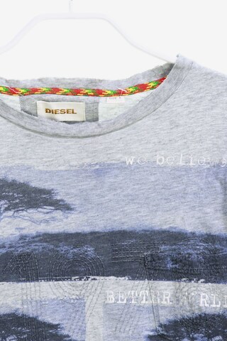 DIESEL T-Shirt S in Grau