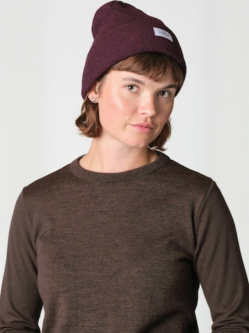 Klitmøller Collective Hat ' Rib ' in Red: front