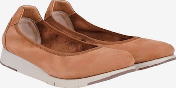Desa - Bailarina 'DESA Damen DesaComfort Ballerinas aus Nubukleder' en marrón: frente