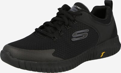 fekete / ezüst SKECHERS Rövid szárú edzőcipők, Termék nézet