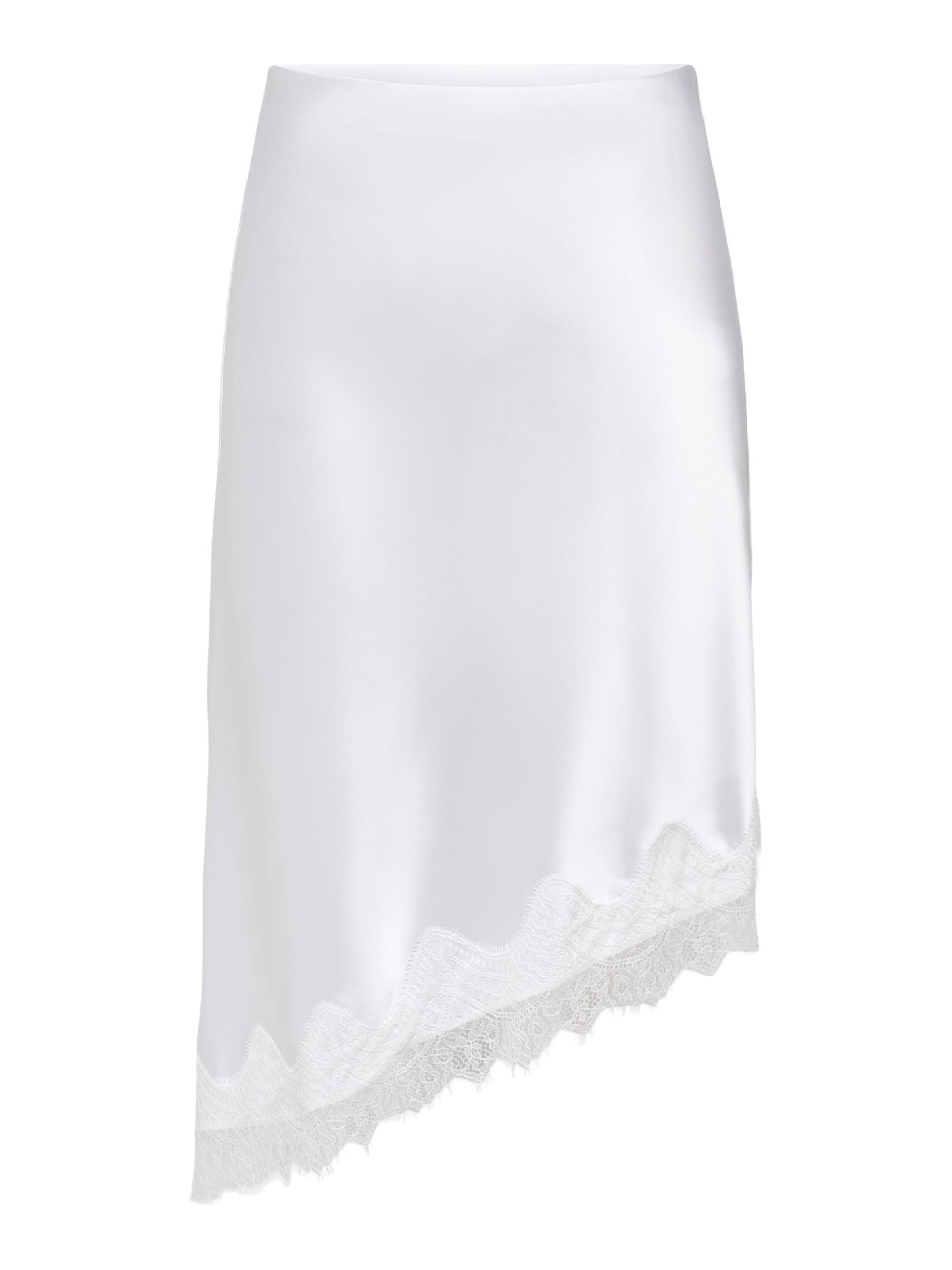 Jupe 'ONLFaraya' ONLY en blanc : devant