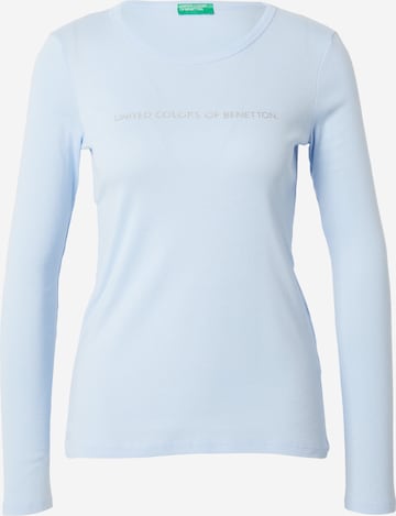 UNITED COLORS OF BENETTON - Camiseta en azul: frente