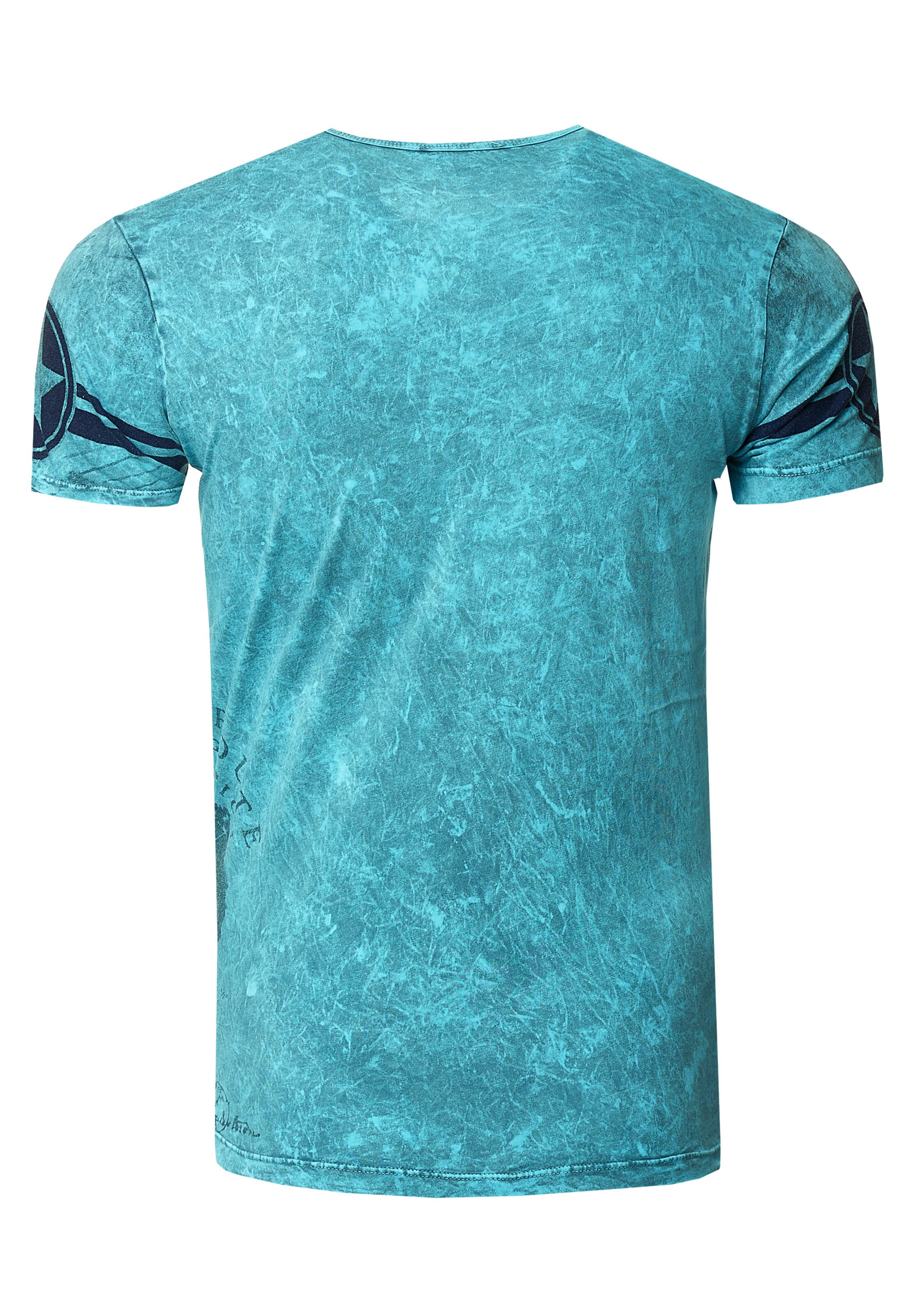 Rusty Neal T-Shirt in Blau