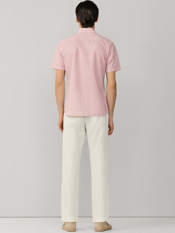 Hackett London Regular fit Button Up Shirt 'Clay' in Pink