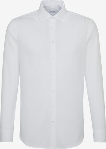 Chemise business ' Slim ' SEIDENSTICKER en blanc : devant