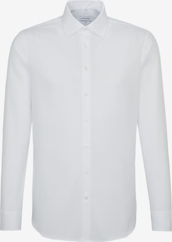 SEIDENSTICKER Slim fit Zakelijk overhemd ' Slim ' in Wit: voorkant