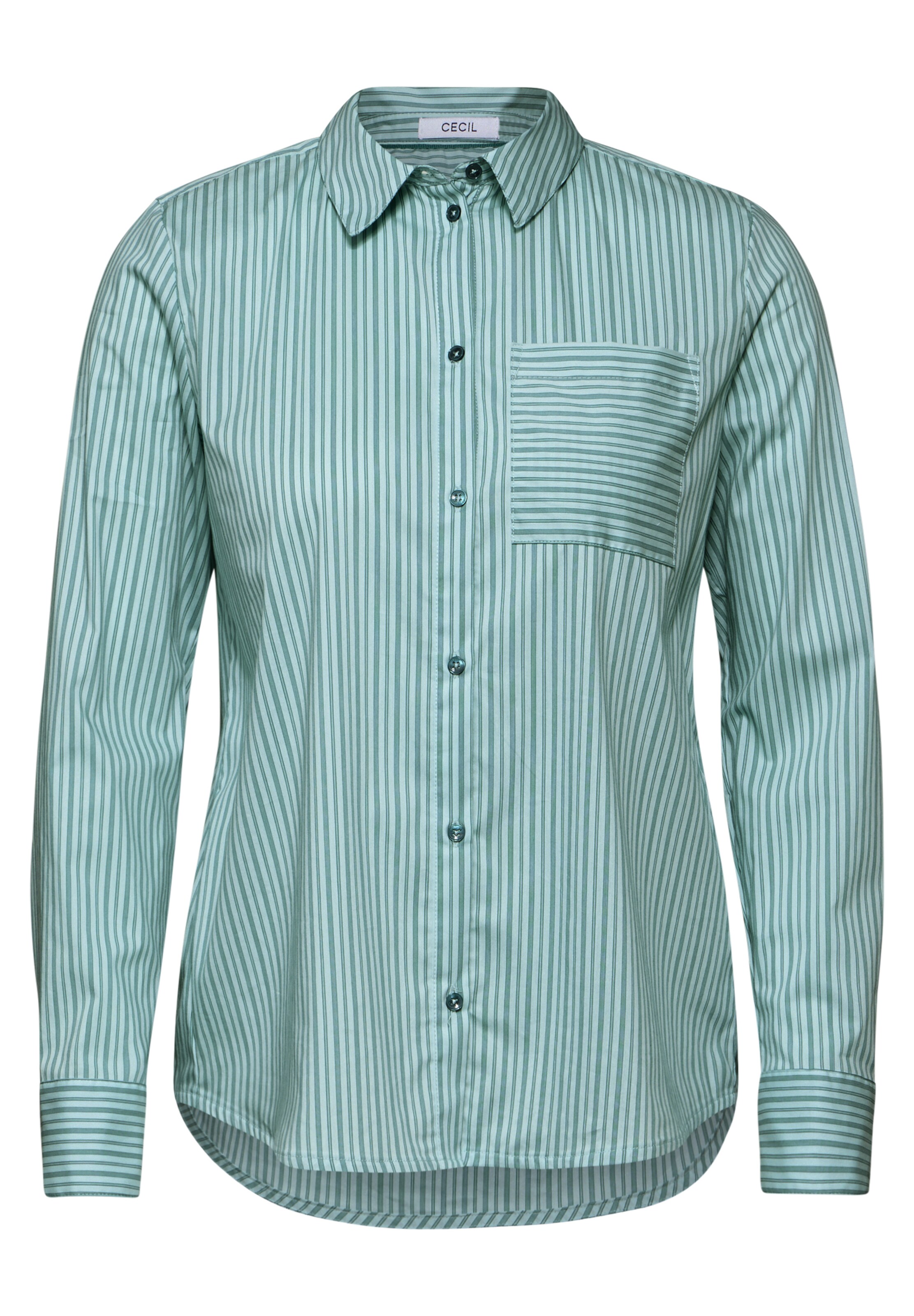 CECIL Bluse in Grün: Vorderseite
