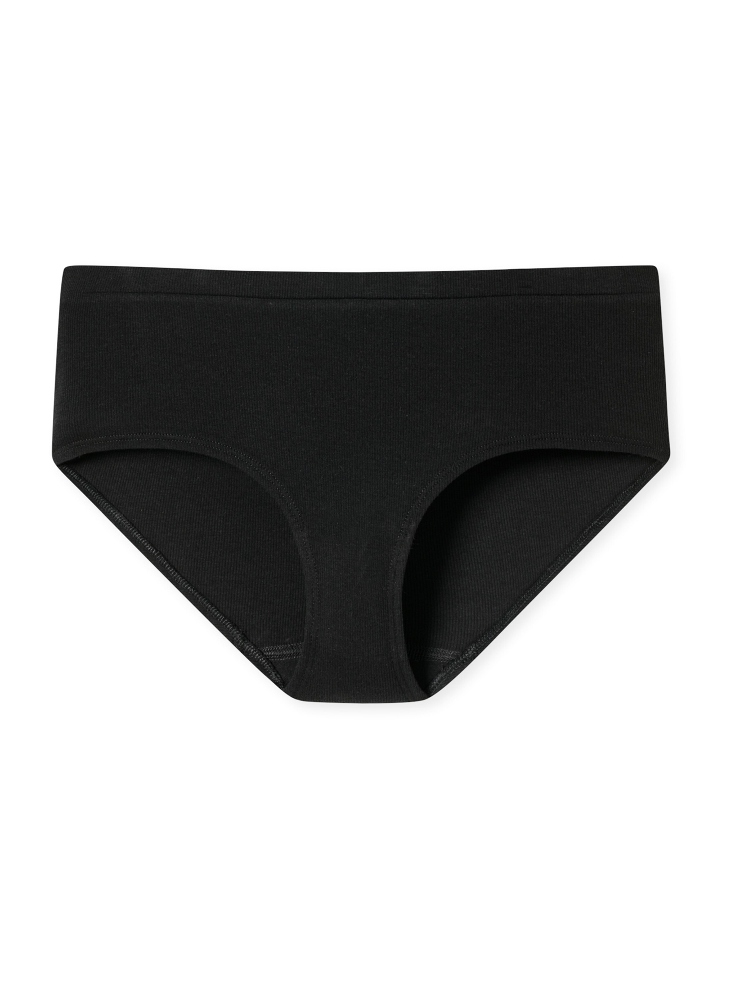 SCHIESSER Panty 'Pure Rib' in Black: front