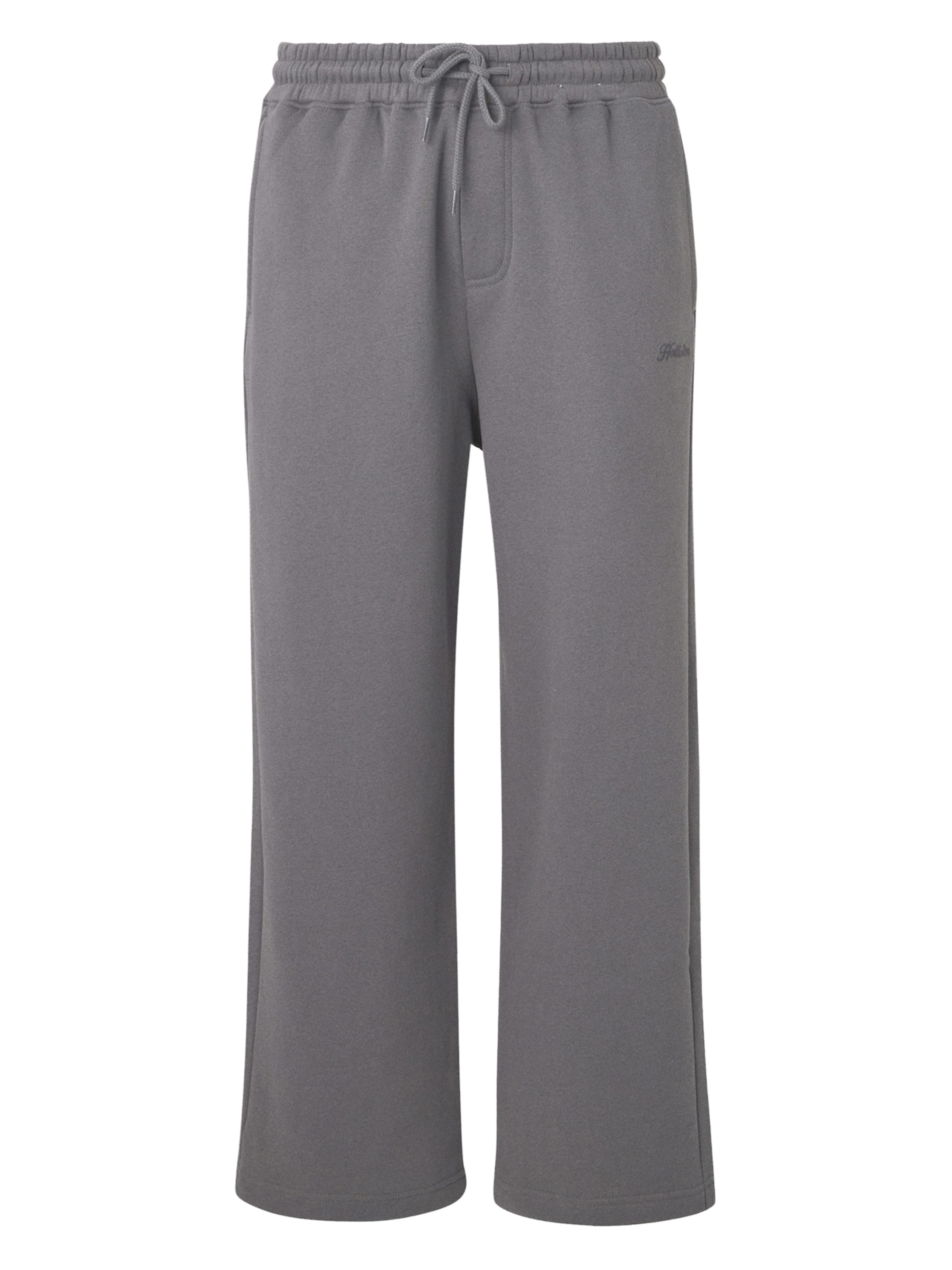 HOLLISTER Loosefit Bukser i grå: forside